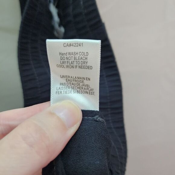 Young Fabulous & Broke Black Tie Die Split Wide Leg Pants Size Small - Picture 11 of 12